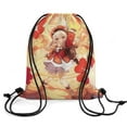 thumbnail image 2 of Genshin Impact Drawstring Backpacks Gym Athlete Bag Draw String Bags for Sports, Travel, Swimming, Beach, 2 of 8