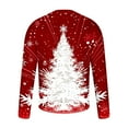 thumbnail image 5 of Stamzod Christmas Gifts Plus Size Sweatshirts for Men Long Sleeve Streetwear Sports Men Clothing Christmas Print Pullover Fall Winter Trendy Tops on Clearance, 5 of 5