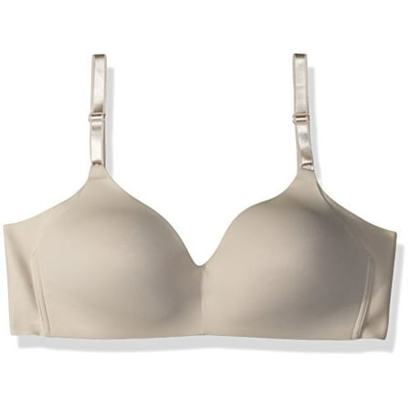 Warner s Women s Plus-Size Simply Perfect Underarm Smoothing Wireless Bra Bra  Butterscotch  34B