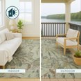 thumbnail image 4 of Addison Rugs Chantille Indoor/Outdoor Transitional Tropical Celery Machine Washable Rectangle Rug, 8' x 10', 4 of 8