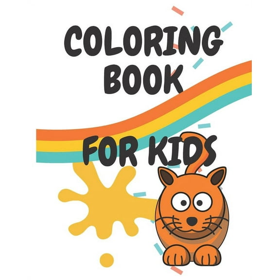 coloring book for kids: : Animal coloring book to keep your kids buzy for hours (Paperback)