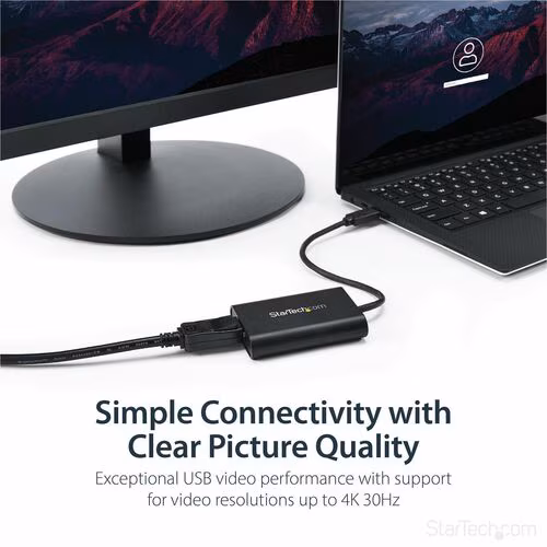 thumbnail image 3 of StarTech.com USB 3.0 to DisplayPort Adapter, USB DP Monitor Converter for Windows, 4K (no support for macOS/ChromeOS/Linux), 3 of 5