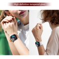 thumbnail image 2 of Étui de Protection Intégral Protecteur Plein Écran Compatible pour Fitbit Versa3 Sense Smart Watch Argent, 2 of 4