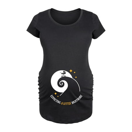 

Bloom Maternity - Expecting A Little Nightmare - Maternity Scoop Neck T-Shirt