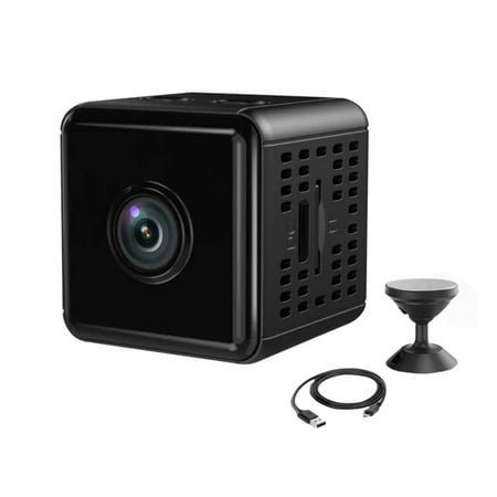 JIAHAOO Mini Wireless Security Camera 1080P HD WiFi Camera for Home Nanny Pet Motion Detection SD Card Support