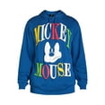 thumbnail image 5 of Disney Men's & Big Men's Mickey Mouse Puff Stare Style Graphic Hoodie Sweatshirt, Sizes S-3XL, 5 of 5