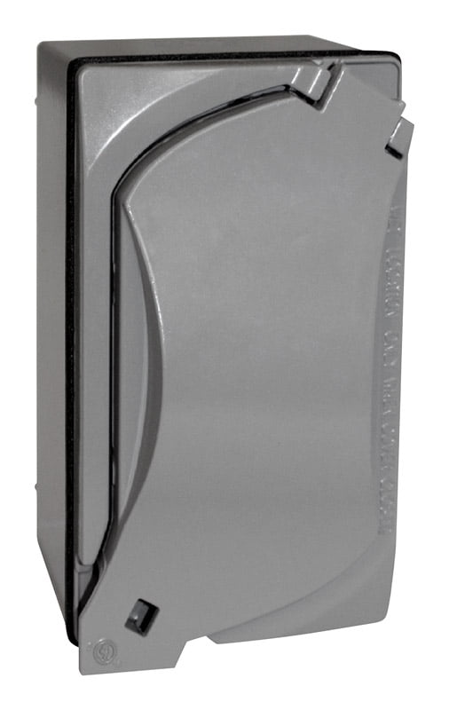 DUPLEX RECPTCLE KIT GRY (Pack of 1)