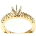 thumbnail image 3 of Pompeii 1/2ct Diamond Engagement Ring 14K Gold Setting Mount (H/I,I1), 3 of 3