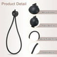 thumbnail image 3 of Cuerdas elásticas de bola de 8 pulgadas, 60 piezas de cuerdas elásticas con bolas para sujeción de lonas para carpas (Negro), 3 of 7