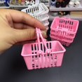 thumbnail image 4 of Diseño de mini cesta de tienda no tóxico respetuoso con el medio ambiente con bordes lisos, blanco Feliz Sencillez, 4 of 5