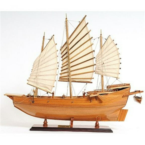 Old Modern Handicrafts Chinese Junk Wooden Ship Model