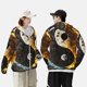 thumbnail image 4 of Balery Yin Yang Sudadera ligera de manga larga con capucha y protección solar UPF 50+ para hombre y mujer, ideal para pesca y running-XX-Large, 4 of 7