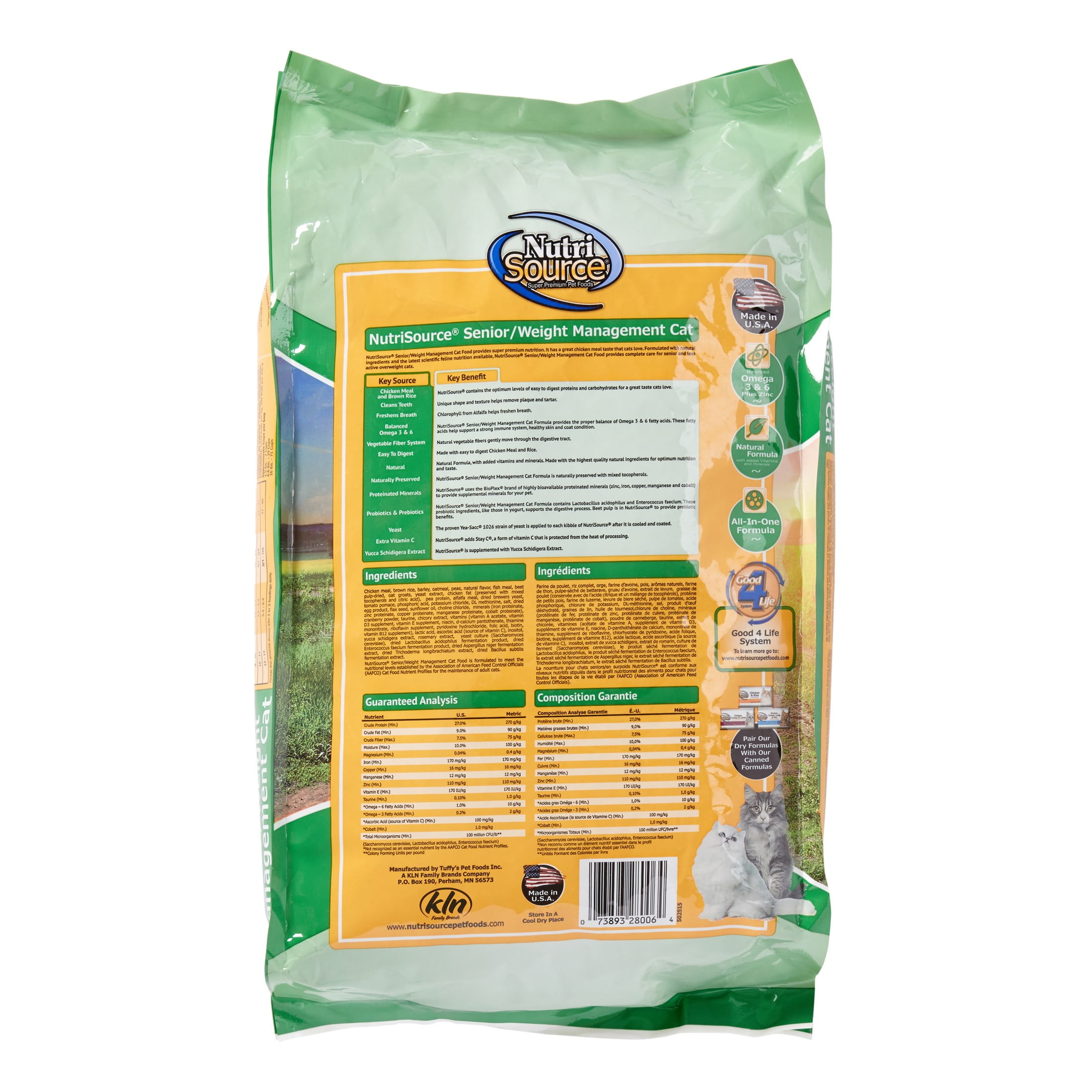 Nutrisource senior weight management cat cheap food