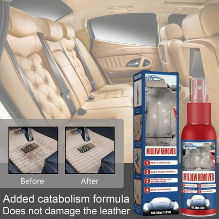 

Colorless And Odorless Leather Cleaner For Car Interiors Furniture Boots Bags Etc. Suitable For Natural Synthetic Leather Artificial Leather Etc. 30ml