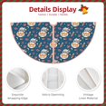 thumbnail image 5 of Balery Astronaut Corgi Dog Printed Christmas Tree Skirt , Merry Christmas Party Christmas Tree Decoration,Adjustable Tree Skirt-30", 5 of 8