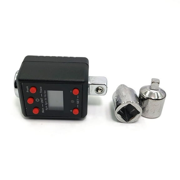 Digital Torque Wrench 1/2" Adjustable Measurement Adapter With Buzzer And LED Flash Notification Car Repair Tool ,Precision & Robust