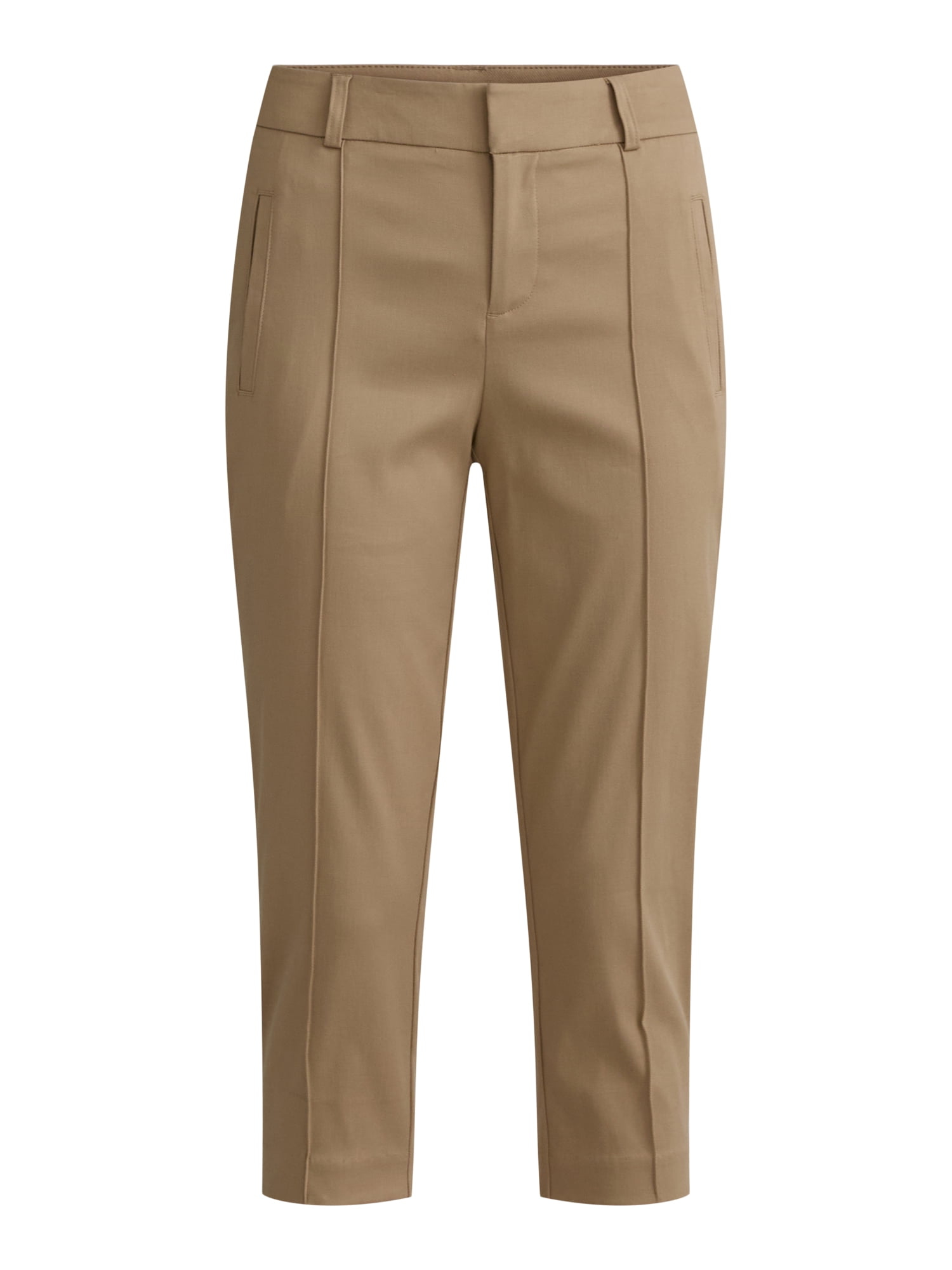 Time and Tru Women's Woven Capri Pants, Sizes 0-22
