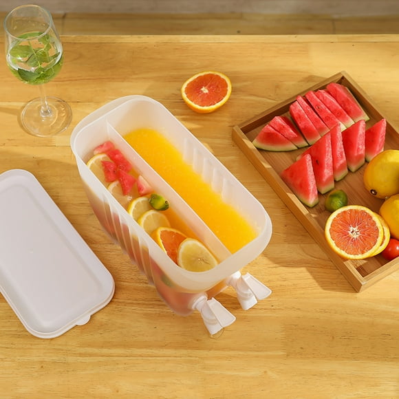 Hervidor frío Frigerator de gran capacidad con cubo de limonada de tetera de fruta de grifo Wmkox8yii FHAKJF3241