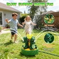thumbnail image 7 of JoyStone 2-in-1 Dinosaur Water Sprinkler & Baseball Toy for Kids - 360 Degree Spray & Batting Game with 4 Balls, Summer Outdoor Backyard Gift for Toddlers Boys Girls, 7 of 7