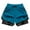 Blue, variant on ZQUUVOU Mens 2 In 1 Running Shorts Quick Dry Gym Athletic Workout Shorts Sports Oversized Short Black