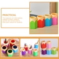 thumbnail image 2 of Cute Pencil Shaped Pen Holder in Assorted Color for Storage with Big Opening Design 5pcs, 2 of 8