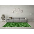 thumbnail image 3 of Ahgly Company Indoor Rectangle Abstract Green Modern Area Rugs, 5' x 7', 3 of 4