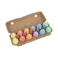 thumbnail image 3 of arctrm Bright Coloured Playground Chalk Easter Sidewalk Chalk for Outdoor Play Pavement 12Pcs Solid Color, 3 of 10