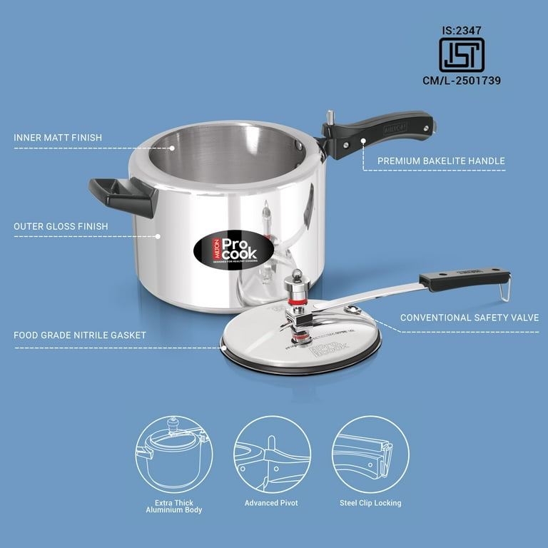 Milton premium pressure cooker 7 litre price sale
