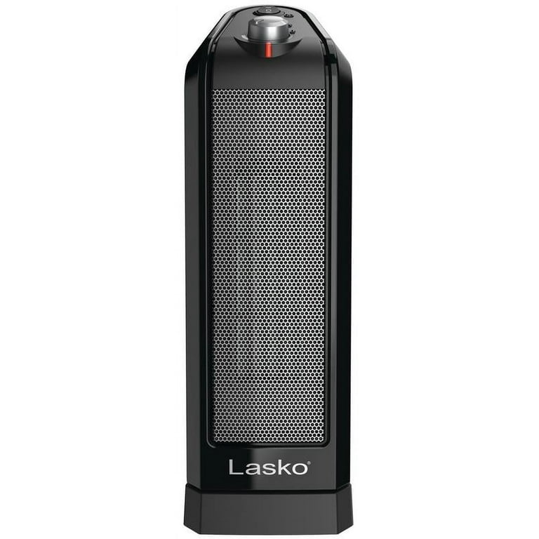 Lasko 1500W Oscillating Ceramic Tower Space Heater, CT16450, Black Lasko 1500W Oscillating Ceramic Tower Space Heater, CT16450, Black
