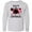 AC-Heather Grey, variant on Inktastic Valentine's Day Gigi's Lovebug Long Sleeve Youth T-Shirt