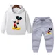 thumbnail image 3 of Conjunto de sudadera con capucha para niños, ropa para niños, ropa para bebés, suéteres casuales con capucha de Mickey, sudadera con capucha y pantalones, 2 piezas/conjunto, 2 a 14 años, 3 of 5