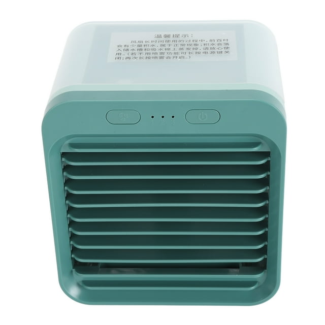 Petit Ventilateur Brumisateur pour Maison Bureau, Ventilateur de Climatisation Rechargeable USB 5000mAh, Réservoir d'Eau 200ML Ventilateur de Refroidissement avec Pulvérisation pour Camping, Extérieur, Voyage