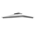 thumbnail image 2 of Garden Winds Replacement Canopy Top Cover for the Allen and Roth Finial Gazebo - Slate Gray, 2 of 9
