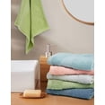 thumbnail image 7 of Pure Cotton Wash Cloths Face Towels, 6 Colors per Set, 13 x 13 Inches, 7 of 7