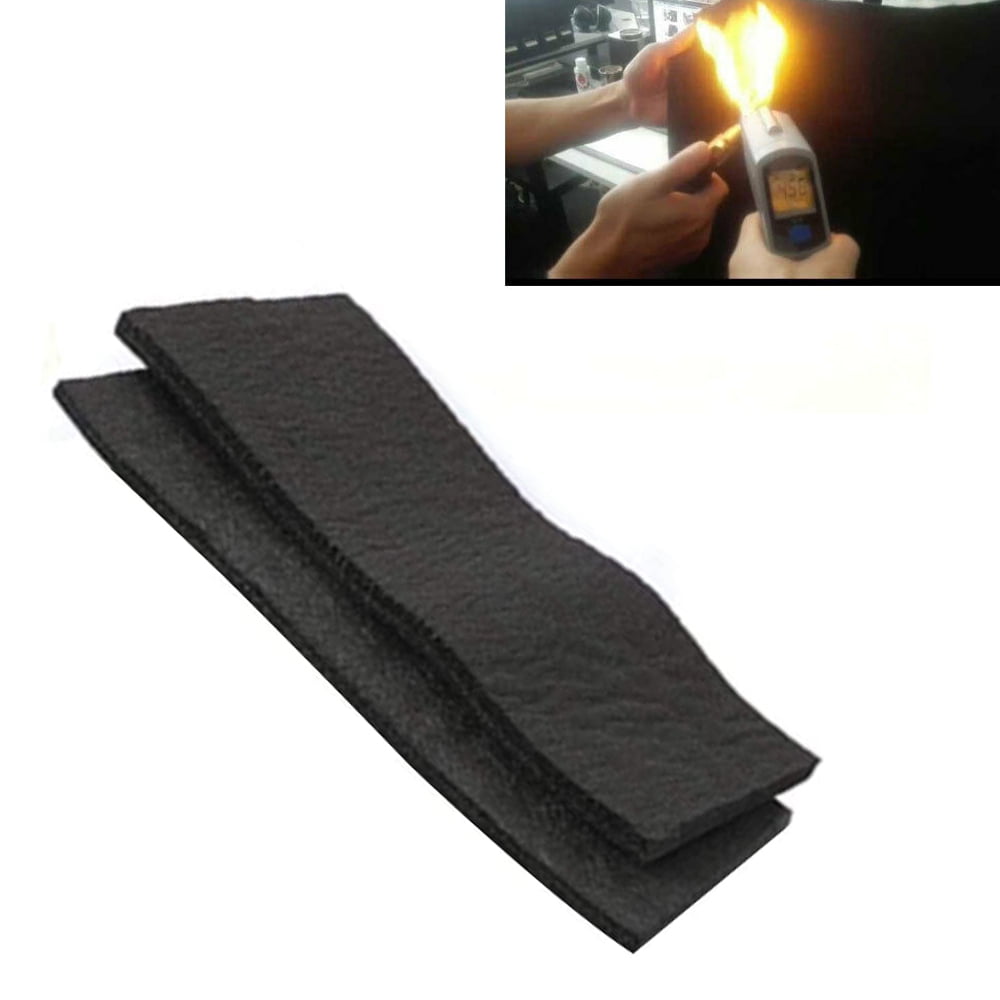Etase 2 Pcs Carbon Fiber Welding Blanket Torch Shield Plumbing Heat Sink Slag Fire 5X200X300mm 