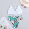 thumbnail image 4 of Bikini de moda para mujer con almohadilla en el pecho sin soporte de acero Correa sexy Traje de baño dividido Playa Conjunto de dos piezas Fridja  nalpqowj60287, 4 of 4