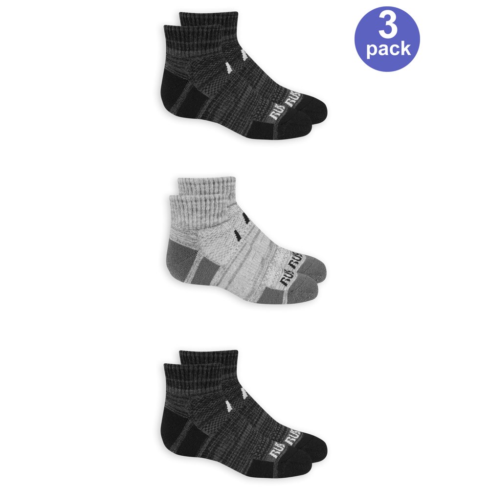 Russell Performance Ankle Socks, 3 Pack (Big Boys)