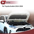 thumbnail image 2 of Conjunto de bisagra del capó Unique Bargains para Toyota Avalon 2018–2024 - Lado derecho del soporte del capó 5341007050 bisagra del capó de hierro duradera 1 pieza, 2 of 7