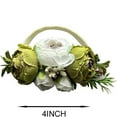 thumbnail image 2 of WIBACKER Baby Girls Tulle Tutu Princess Dress+Flower Headband-Toddler Kids Wedding Birthday Casual Dresses, 2 of 6