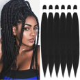 thumbnail image 1 of Trenzado de cabello anemoi preestirado, 16 pulgadas, paquete de 6 para mujer, 1 of 7