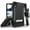 Black/Black, variant on Case with Clip for iPhone XR, Tri-Shield Rugged Cover and Belt Hip Holster [with Metal Kickstand + Wrist Strap Lanyard] for Apple iPhone XR (2018) (Size 6.1" model) (10R)