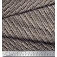 thumbnail image 3 of Soimoi Velvet Fabric Triangle Small Print Fabric by Yard 58 Inch Wide, 3 of 3