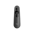 thumbnail image 1 of Logitech R500 Laser Presentation Remote Clicker with Dual Connectivity Bluetooth or USB for Powerpoint, Keynote, Google Slides, Wireless Presenter, 1 of 6