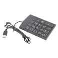 thumbnail image 1 of M Buder Teclado Numérico USB Portátil Mini Teclado de 19 Teclas para Laptop y PC Diseño Antideslizante Plug and Play Cable de 130 cm (51.18 inches) Ideal para Contabilidad Oficina Color Negro, 1 of 9