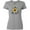 AC-Heather Grey, variant on Inktastic Bee Kind Bees and Sunflower Women's T-Shirt