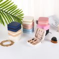 thumbnail image 3 of Caja de almacenamiento de joyas, caja de regalo, caja de joyería, caja de pendientes, caja de anillos, caja de joyería portátil, 3 of 6