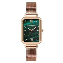 POEDAGAR Women Watches Japan Quartz Movement High Quality Waterproof Ladies Watch Stainless Steel Mesh Rose Gold Simple Clock