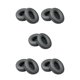 thumbnail image 1 of Injueey Almohadillas para los oídos Cojín Protección auditiva transpirable Auriculares Reemplazo de piezas de reparación de malla fina para Type2 NO2, 1 of 6