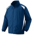 thumbnail image 2 of Augusta 3700A Adult Premier Jacket - Navy & White- Extra Small, 2 of 2