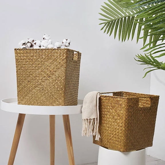 Phenofice Nordic Style Seaweed Storage Basket Set - Stylish and Organizer for Home and Office